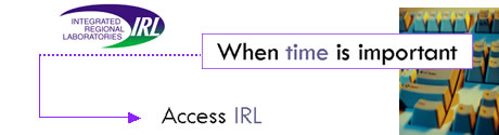 When time is important, access IRL